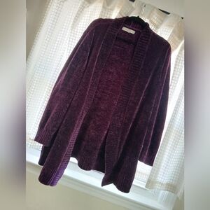 Loft Plus Pruple Cardian